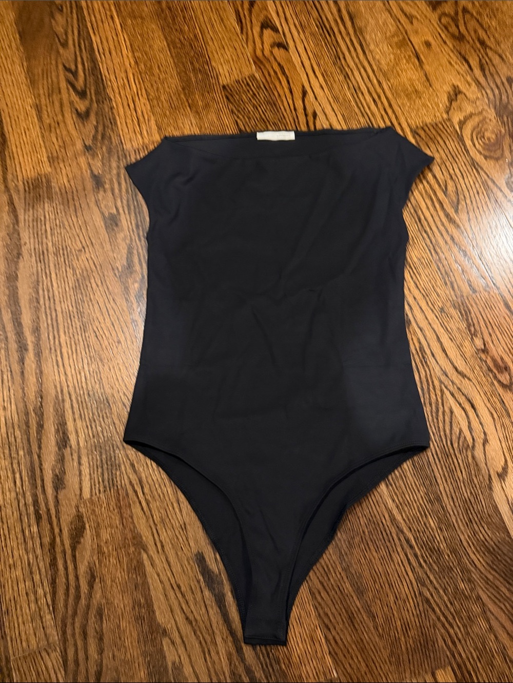 Zara Black Stretch One-Piece Bodysuit